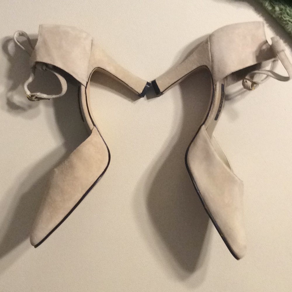 Colin Stuart Suede Mary Jane Pumps
